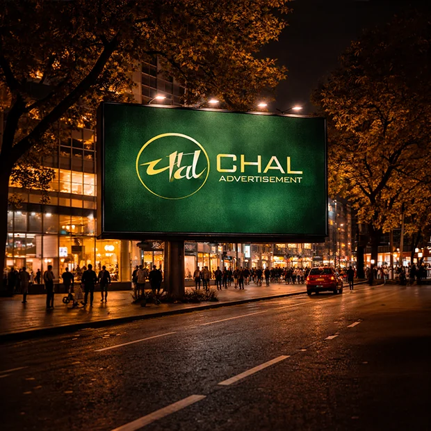 High definition outdoor digital advertising screen displaying brand campaigns in Calicut